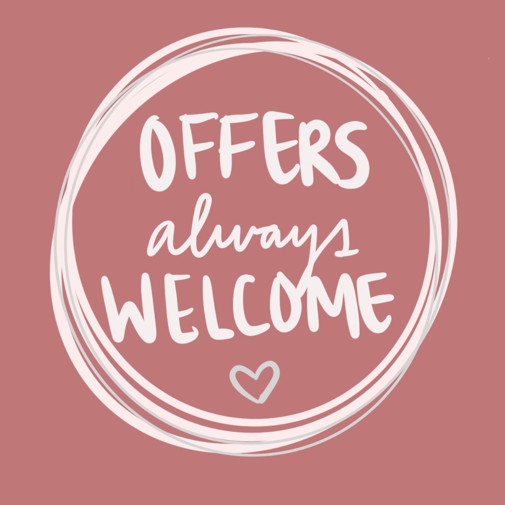 Offers welcome!